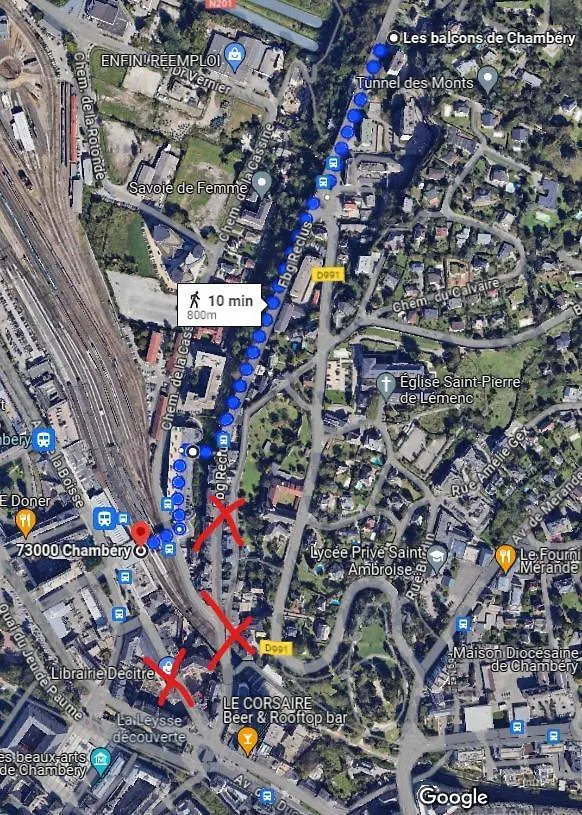 Les Balcons De Chambery Apartment 0*,